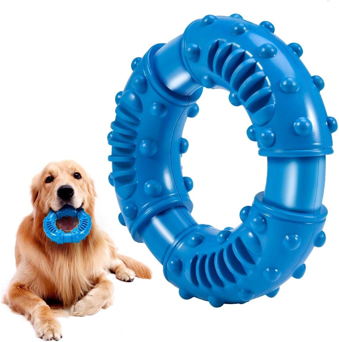 Pet Supplies : Feeko Dog Chew Toys for Aggressive Chewers Large Breed, Non-Toxic Natural Rubber I... | Amazon (US)