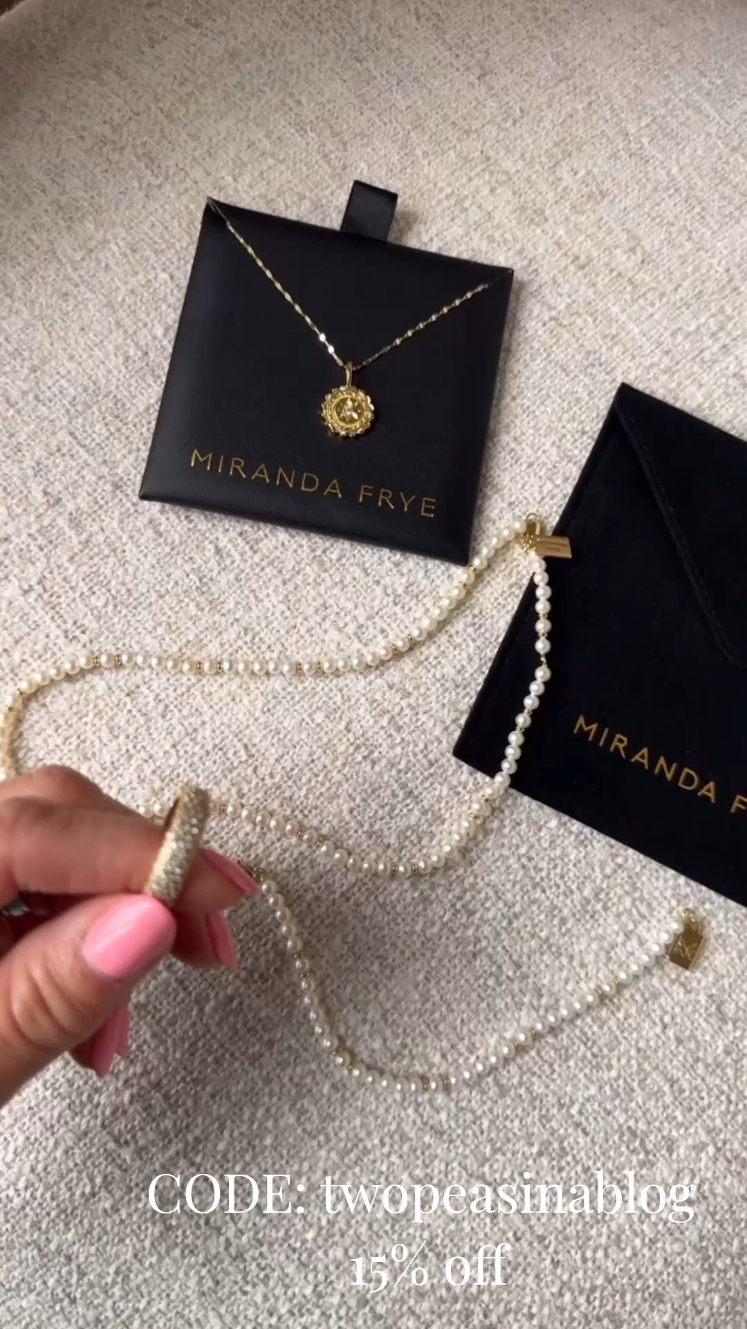 New!!
15% off code: twopeasinablog 
Miranda Frye. 
Favorite everyday jewelry  

#LTKSeasonal #LTKmomlife #LTKgrwm