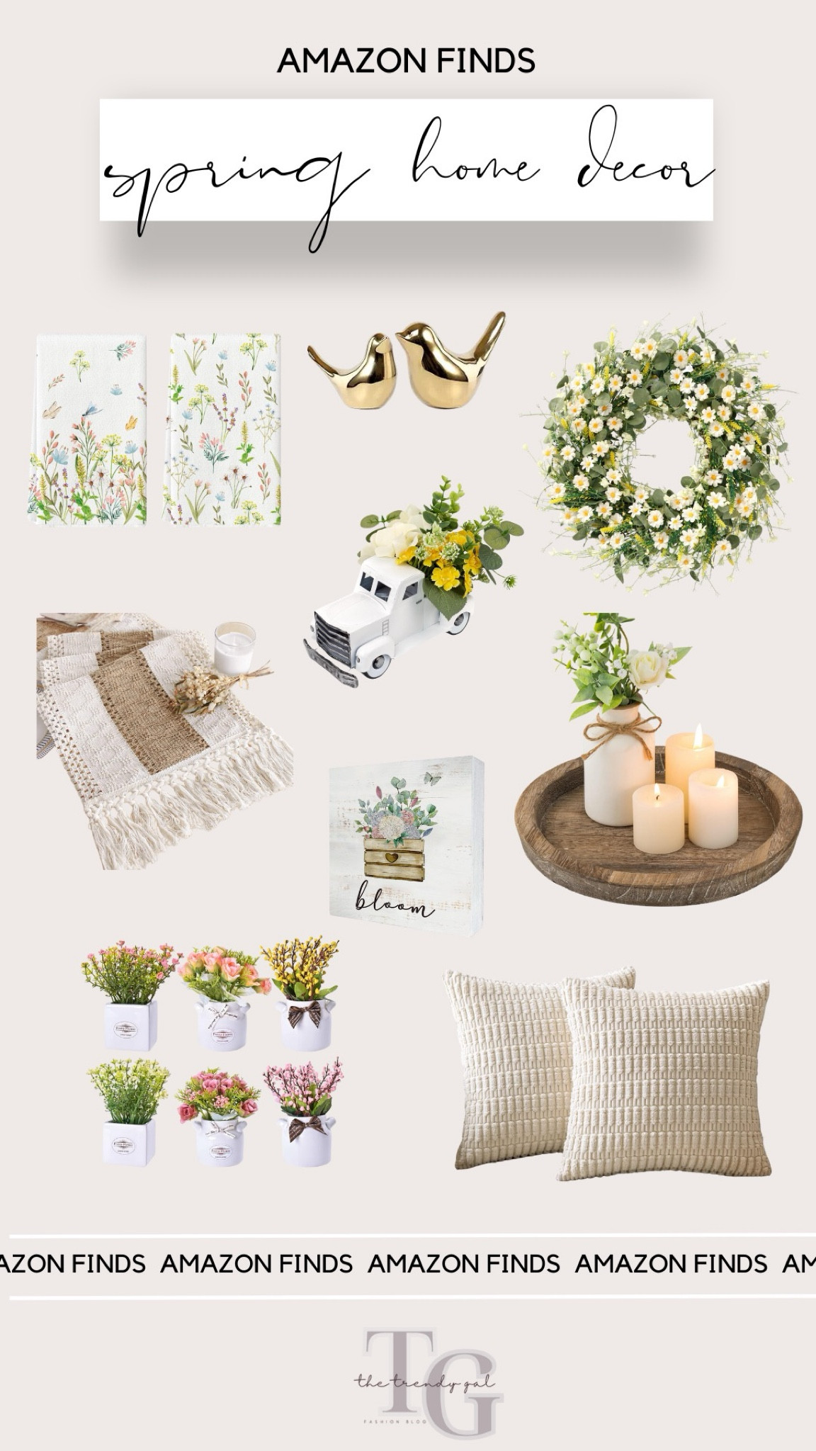Amazon Spring Home Decor! 

#LTKhome #LTKstyletip #LTKSeasonal