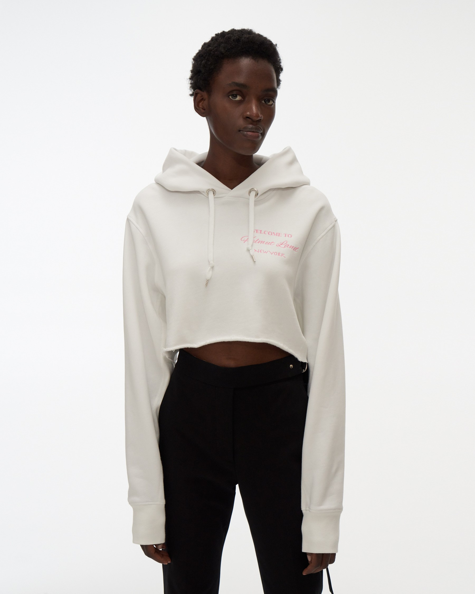 Helmut Land® Crop Hoodie | Helmut Lang (US)