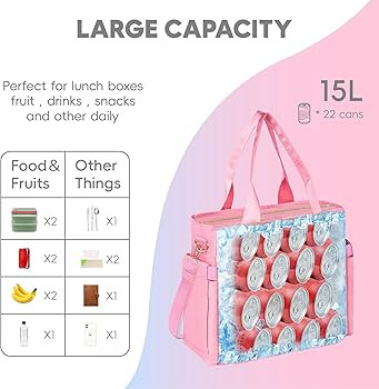 QLOVEA 21th 30th 40th 50th 60th 70th Birthday Gifts for Women with S Initial - Insulated Lunch Ba... | Amazon (US)