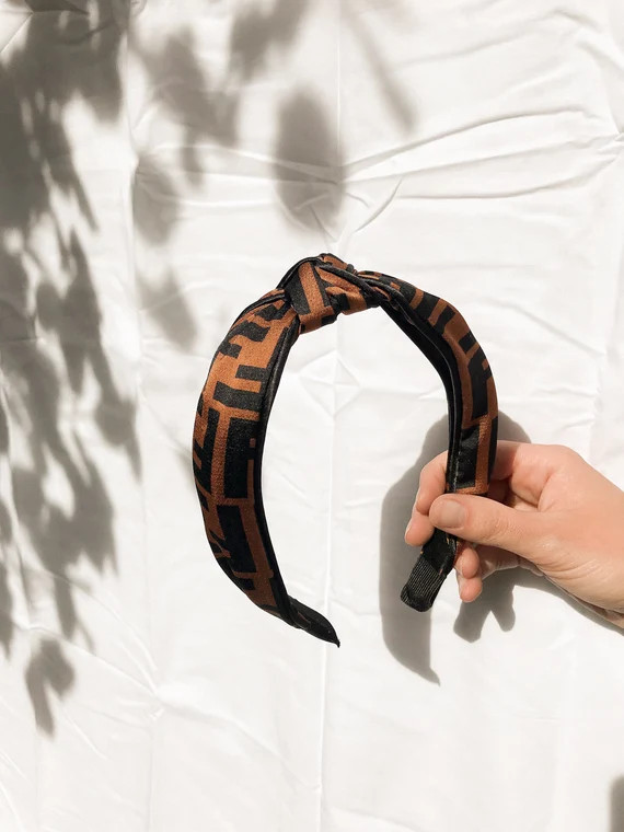 FF Headband Satin Headband Top Knot Headband Turban | Etsy | Etsy (US)