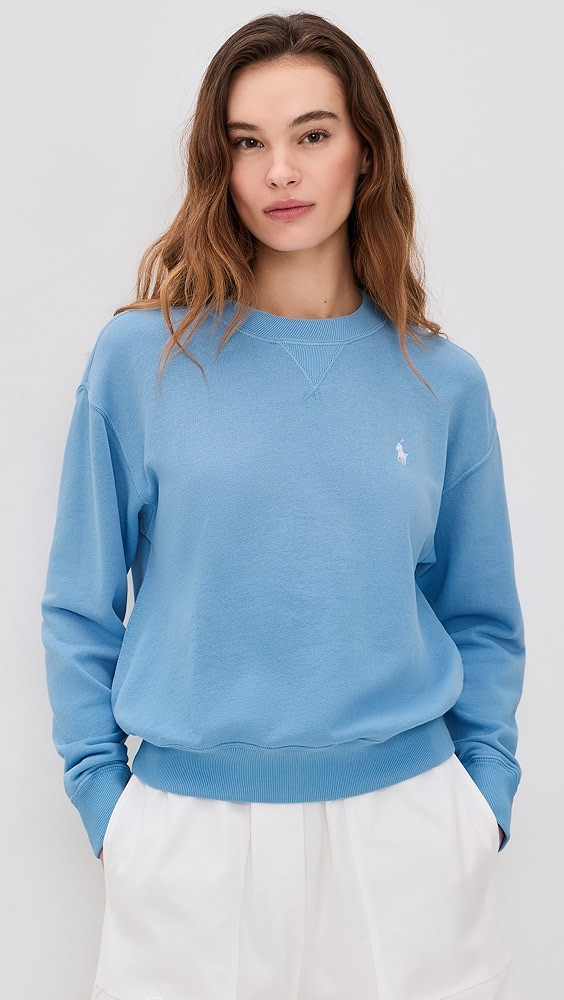 Island Knit Long Sleeve Crew Neck Sweatshirt | Shopbop