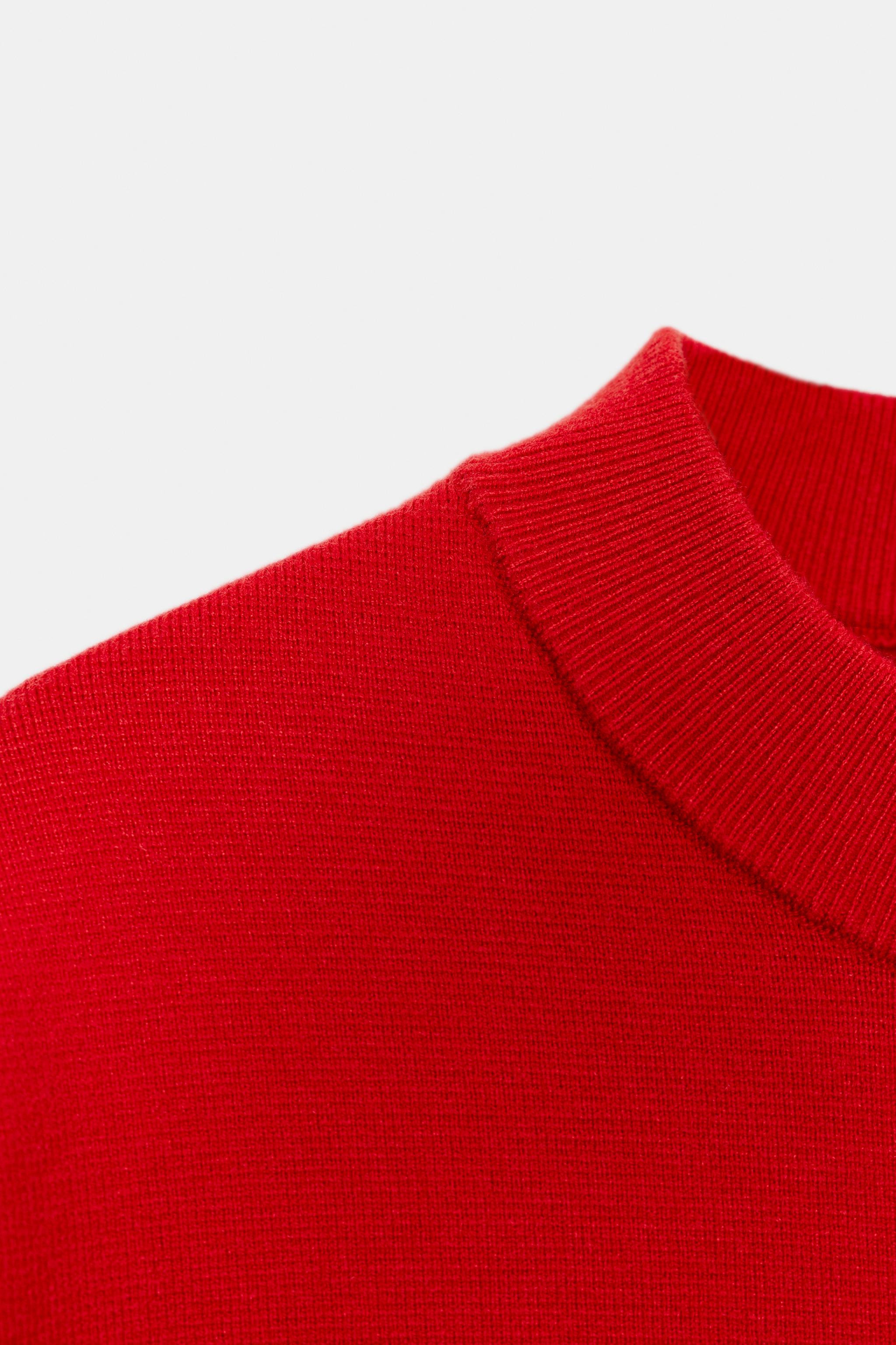 DROP-SHOULDER KNIT DRESS | Zara UK