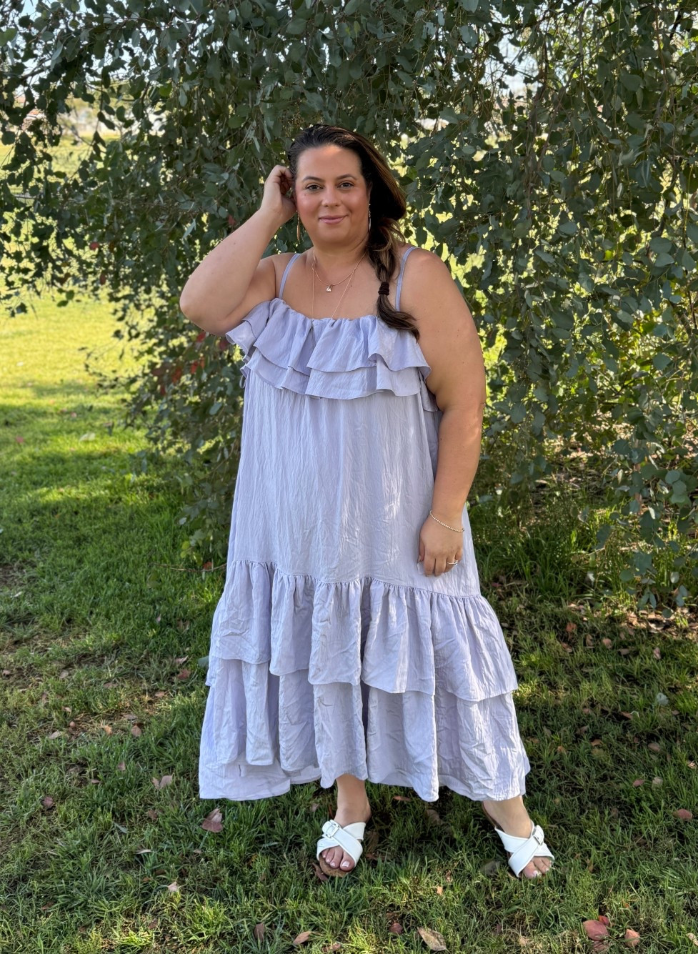 Flowy, airy dress - oversized fit - wearing my usual size 20 

#LTKPlusSize