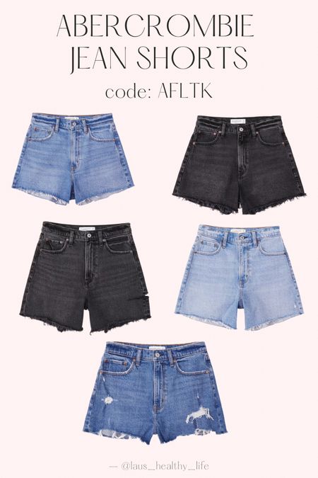 Abercrombie Jean shorts are truly the BEST. One sale now with code AFLTK for 25% off 

#LTKunder100 #LTKFestival #LTKSale
