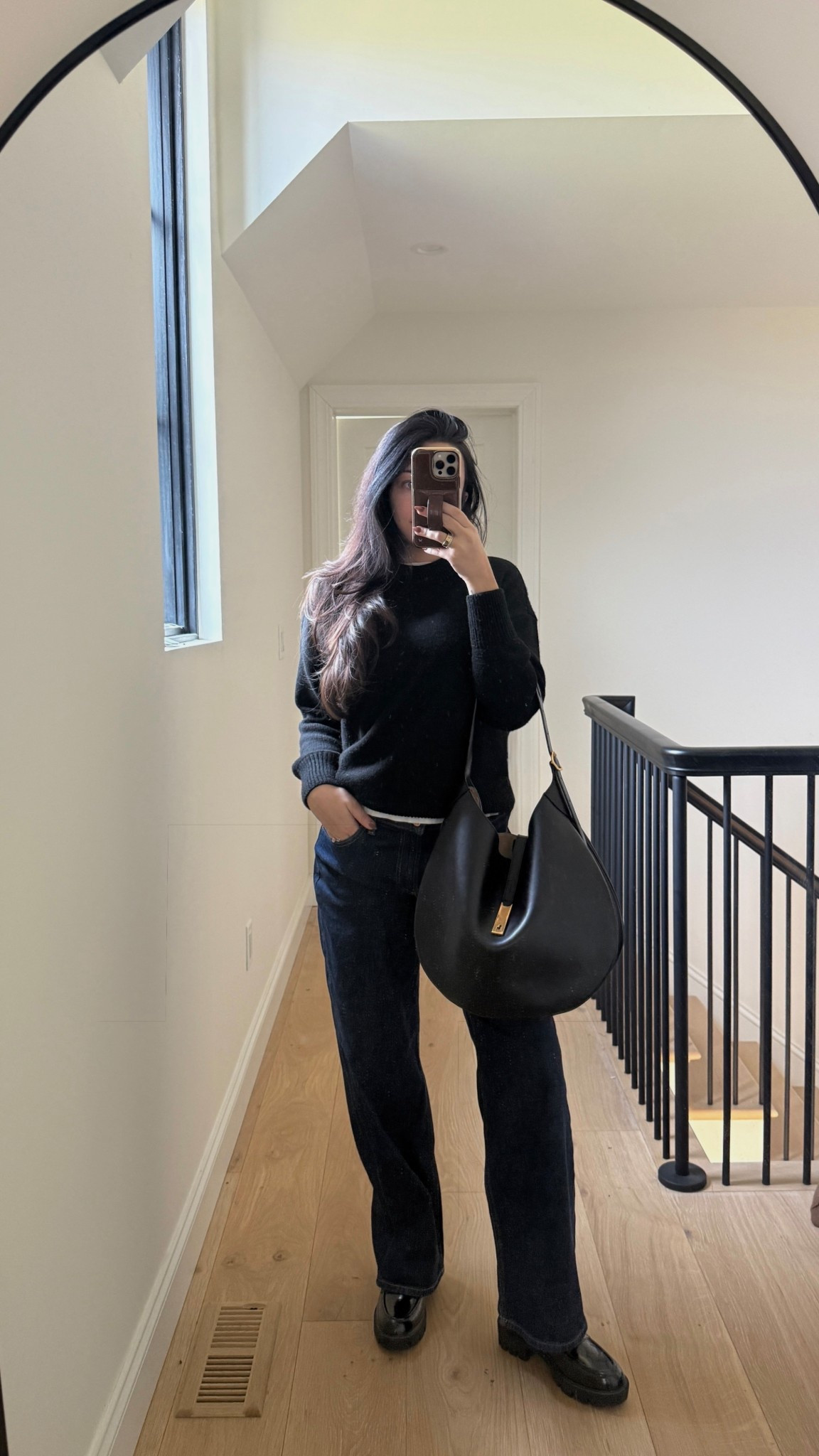 Small sweater & t shirt. 25 denim