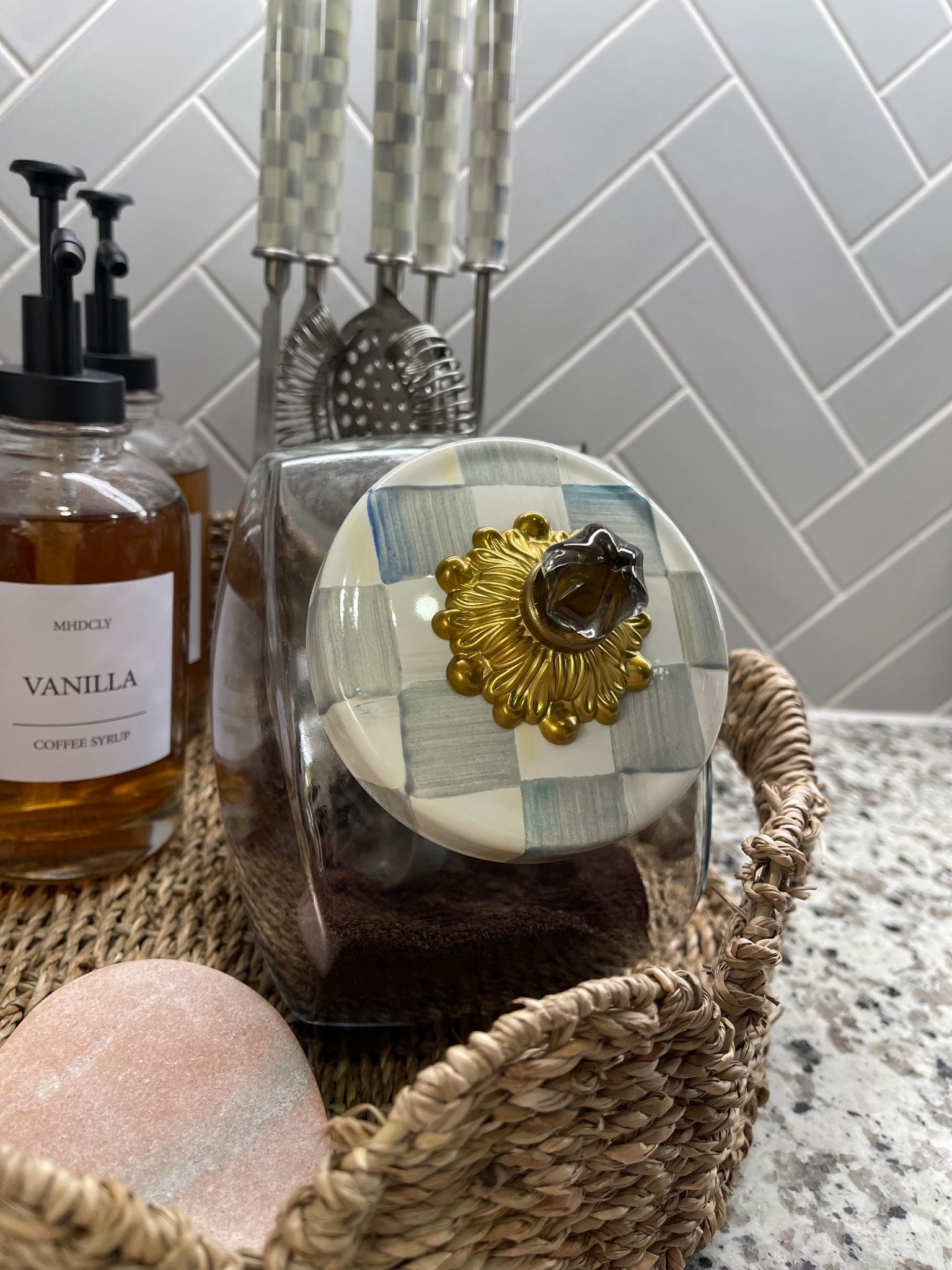 I highly suggest to not order this from Amazon. I did and they sent me a blue instead. I got this one from Mackenzie Childs site. 

Mackenzie Childs canister, Mackenzie Childs sweets jar, clear Mackenzie Childs jar, checkered canister, checkered jar, small gray canister, small clear gray canister, small clear gray jar, small sweets jar, Mackenzie Childs kitchen, Mackenzie Childs below $100, small Mackenzie Childs jar, Mackenzie Childs sterling check jar, Mackenzie Childs sterling check sweets jar, Mackenzie Childs sterling check canister, Mackenzie Childs sterling check kitchen, coffee canister, coffee beans jar, coffee beans storage, coffee beans canister, coffee bar, Amazon coffee bar, checkered coffee bar, Mackenzie Childs coffee bar, vintage inspired kitchen decor, collected kitchen aesthetic, eclectic kitchen decor, grandmillennial kitchen style, English cottage kitchen decor, Parisian kitchen decor, chic kitchen styling ideas, elevated kitchen decor, statement kitchen pieces, decorative kitchen canisters, aesthetic storage jars kitchen, clear kitchen canisters, glass storage jars aesthetic, countertop canister decor, sugar canister aesthetic, flour canister decor, coffee station canister, coffee beans aesthetic jar, coffee storage container glass, coffee bar styling ideas, aesthetic coffee bar decor, neutral coffee bar styling, small coffee bar setup, apartment coffee bar ideas, kitchen counter coffee station, espresso bar home decor, cute coffee bar accessories, girly coffee bar decor, cozy coffee corner, Morgan Grace Howe

#LTKmorningroutine #LTKHome #LTKfoodie