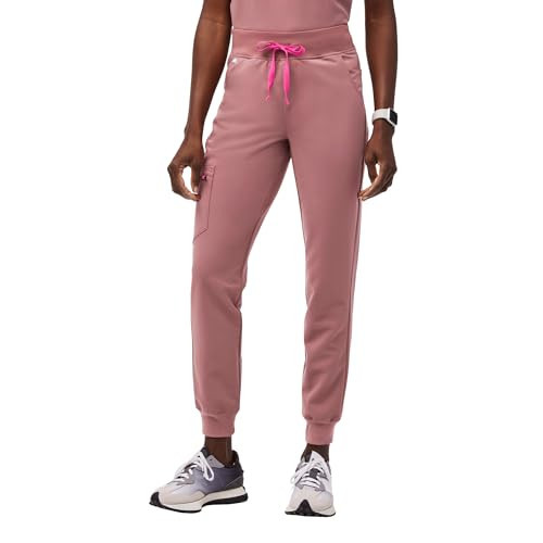 FIGS Zamora High Waisted Jogger Style Scrub Pants for Women - Mauve, S | Amazon (US)