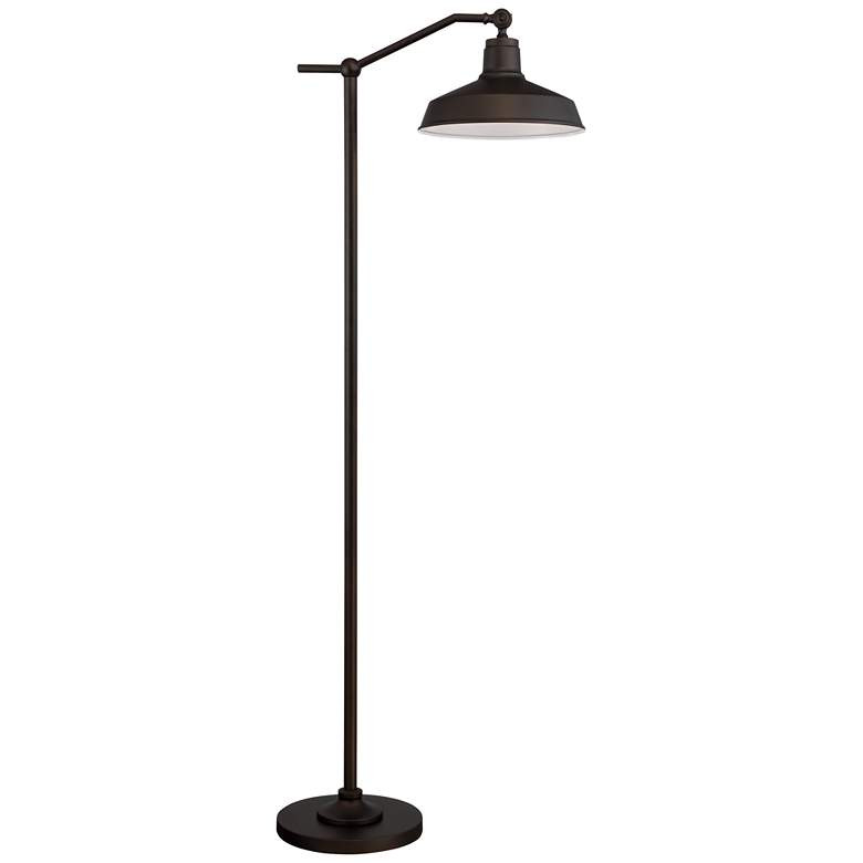 360 Lighting Kayne 61" Satin Bronze Rustic Downbridge Floor Lamp - #9M693 | Lamps Plus | Lamps Plus