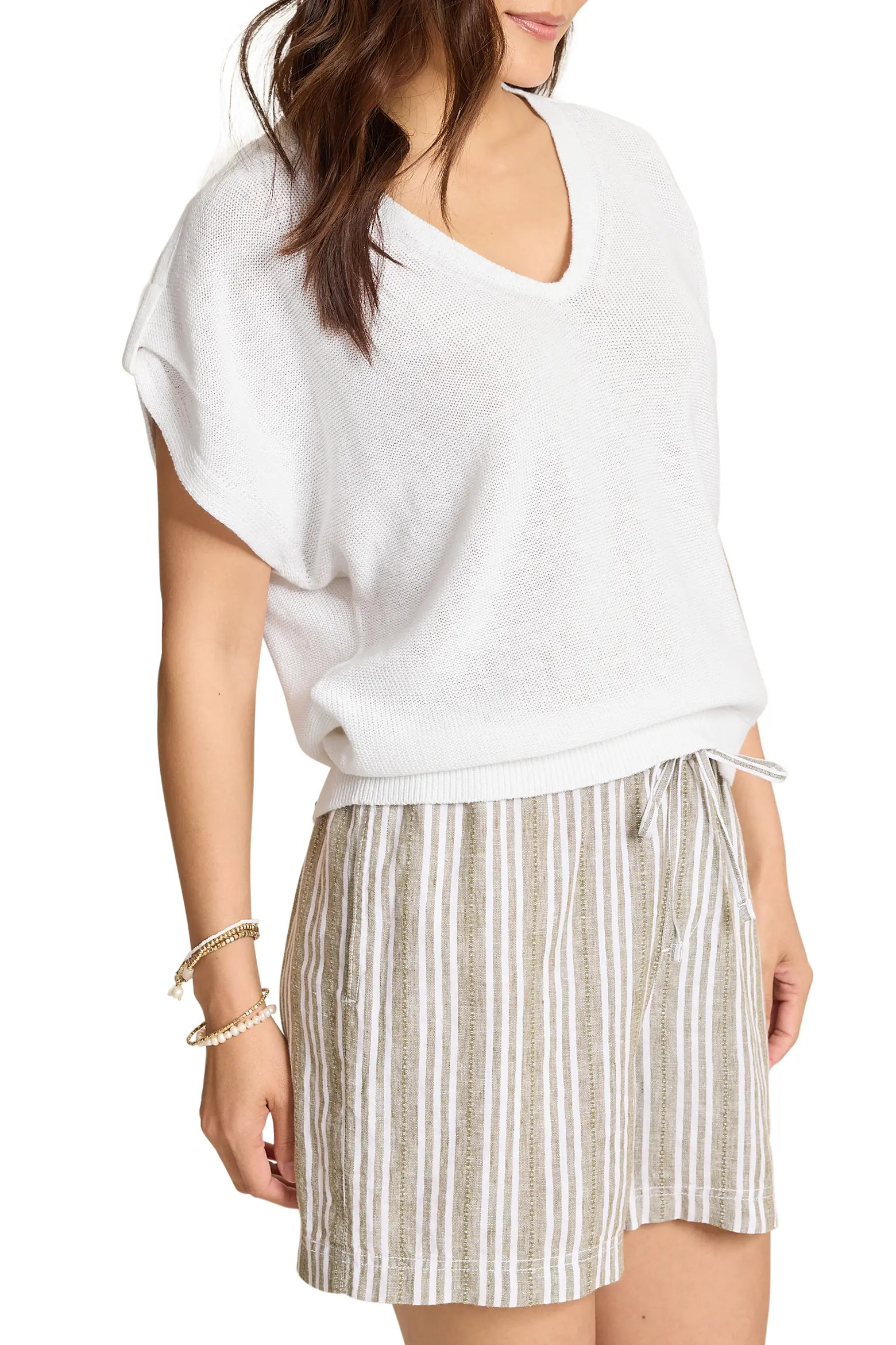 Lakes Edge Linen & Cotton Blend Sweater (Women) | Nordstrom | Nordstrom
