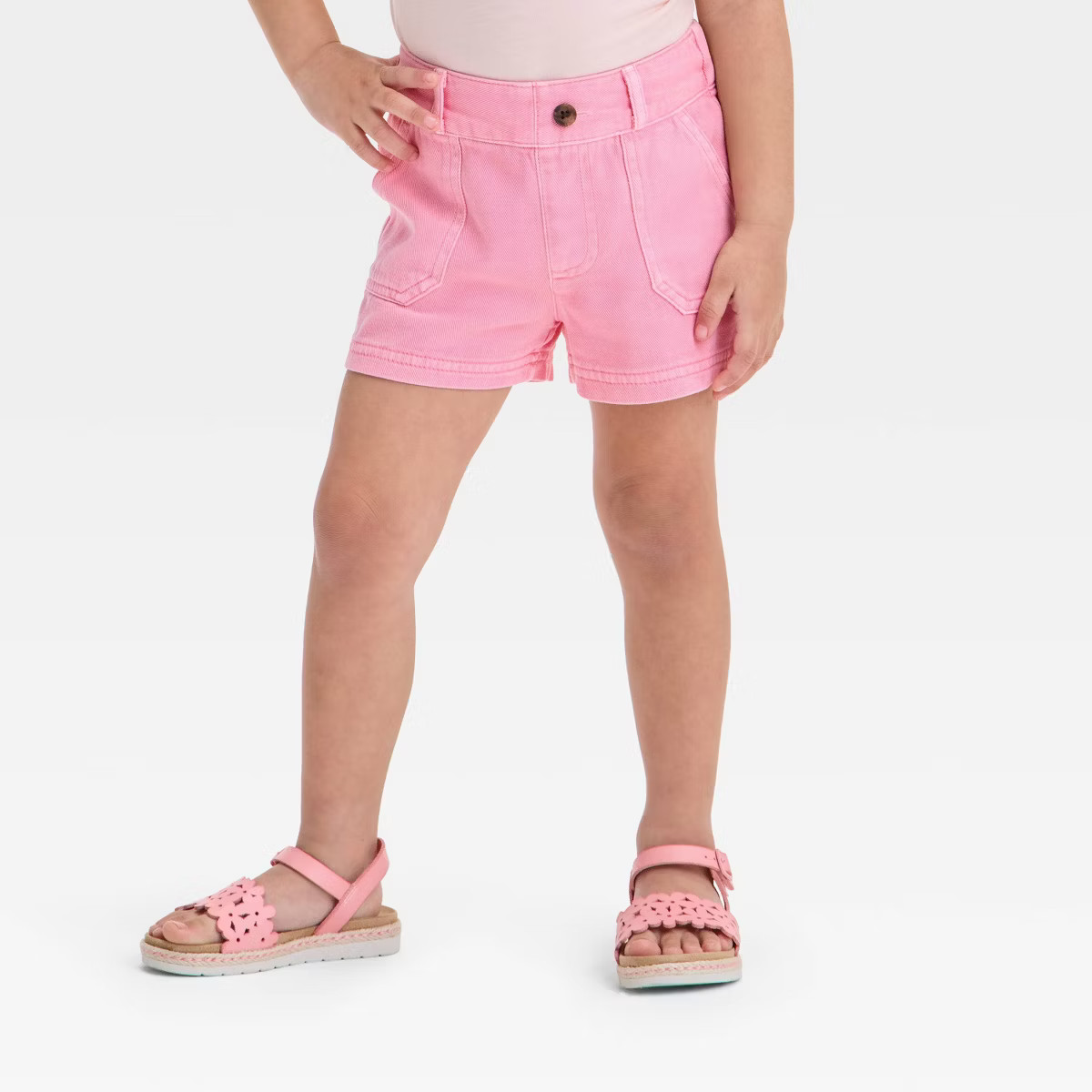 Toddler Girls' Twill Shorts - Cat & Jack™ | Target