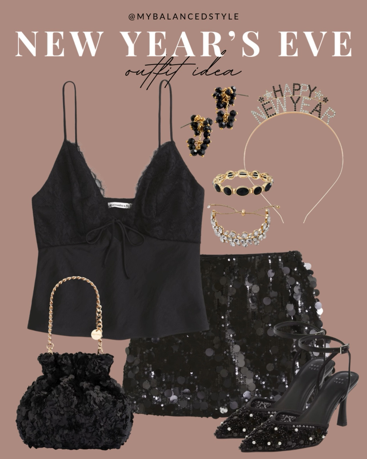 New Year’s Eve outfit idea

New Year’s Eve outfit idea
sequin party dress look
sparkly top and jeans outfit
black mini dress night out
metallic heels party look
tailored blazer evening outfit
sleek black jumpsuit
glam night out accessories
statement earrings outfit
midnight celebration look

#LTKHoliday #LTKootd #LTKSaleAlert