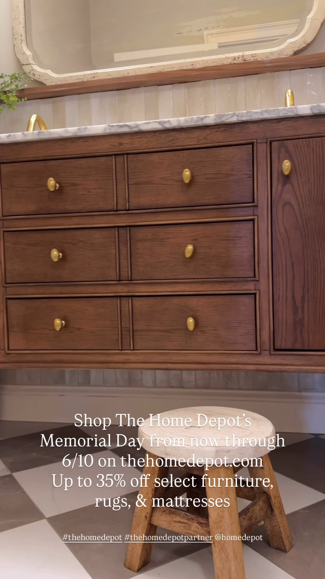 From statement furniture pieces to rugs and mattresses, the @homedepot has SO many good finds right now — and the savings are too good not to share 👏🏼

✨ From now through 6/10 shop The Home Depot’s Memorial Day for up to 35% off select furniture, rugs & mattresses

If you’ve been waiting to refresh a space, this is your sign 🫶🏼

#thehomedepotpartner #thehomedepot