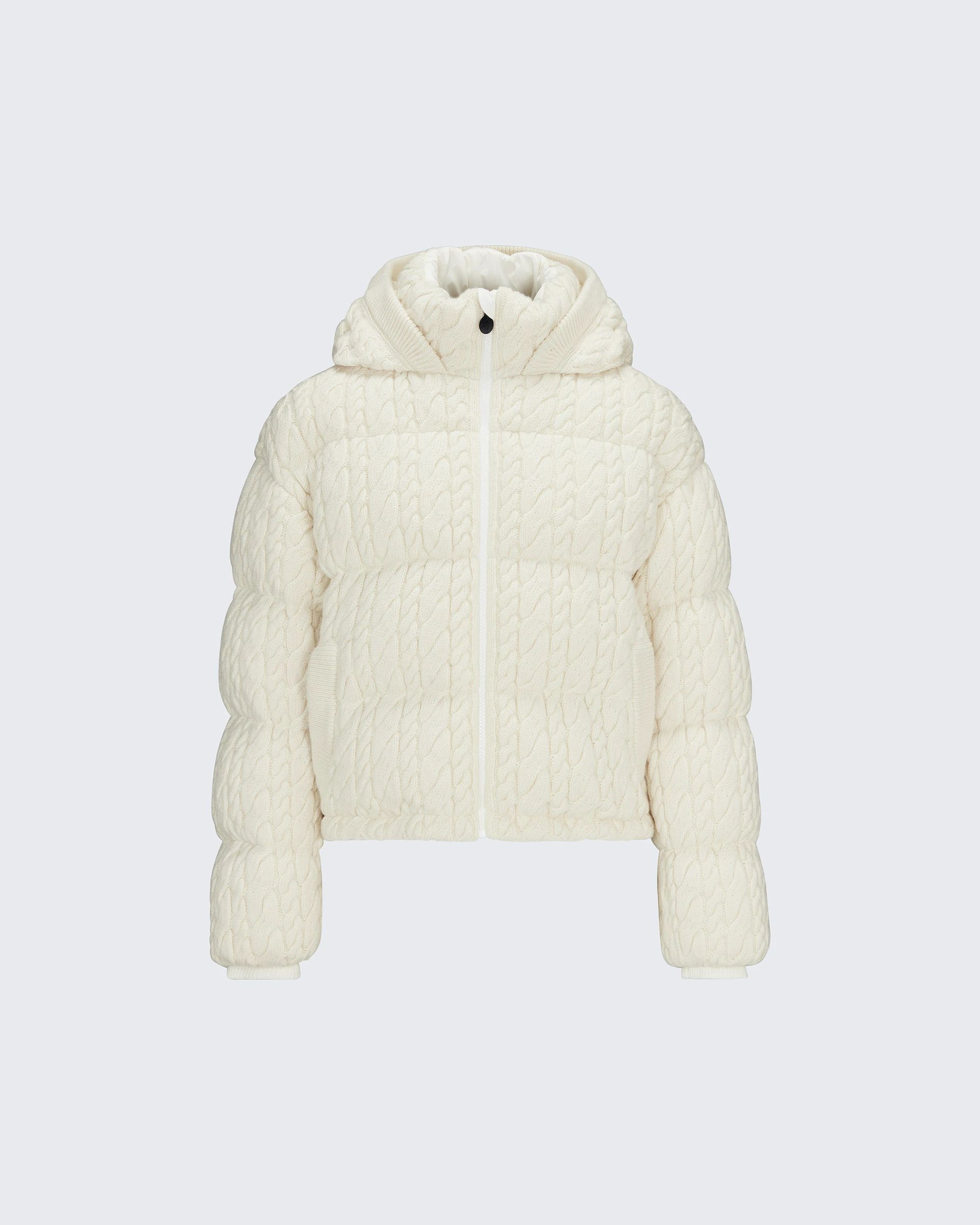 Kate Cable Knit Down Jacket | Perfect Moment