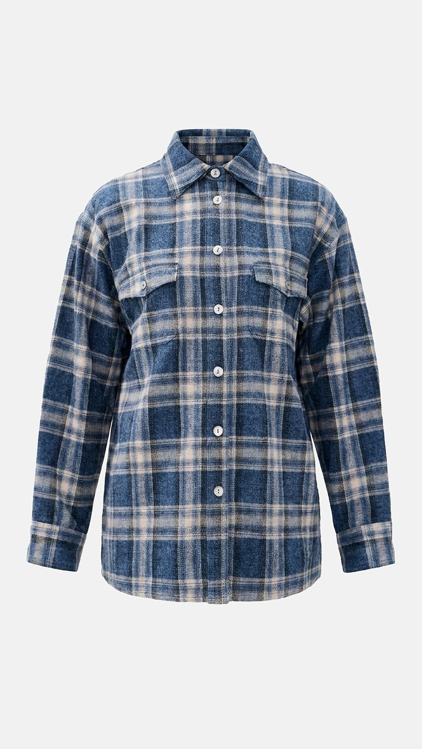 Citizens of Humanity Vintage Button Down Shirt Marina Plaid S | Shopbop