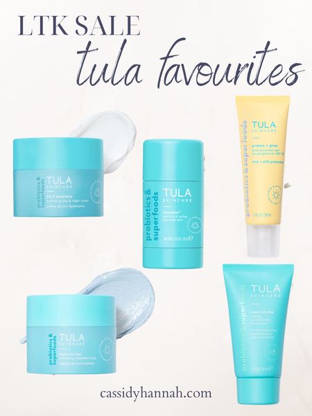 Tula skincare favourites, on sale for the LTK sale! 

#LTKSale #LTKbeauty #LTKfindsunder100