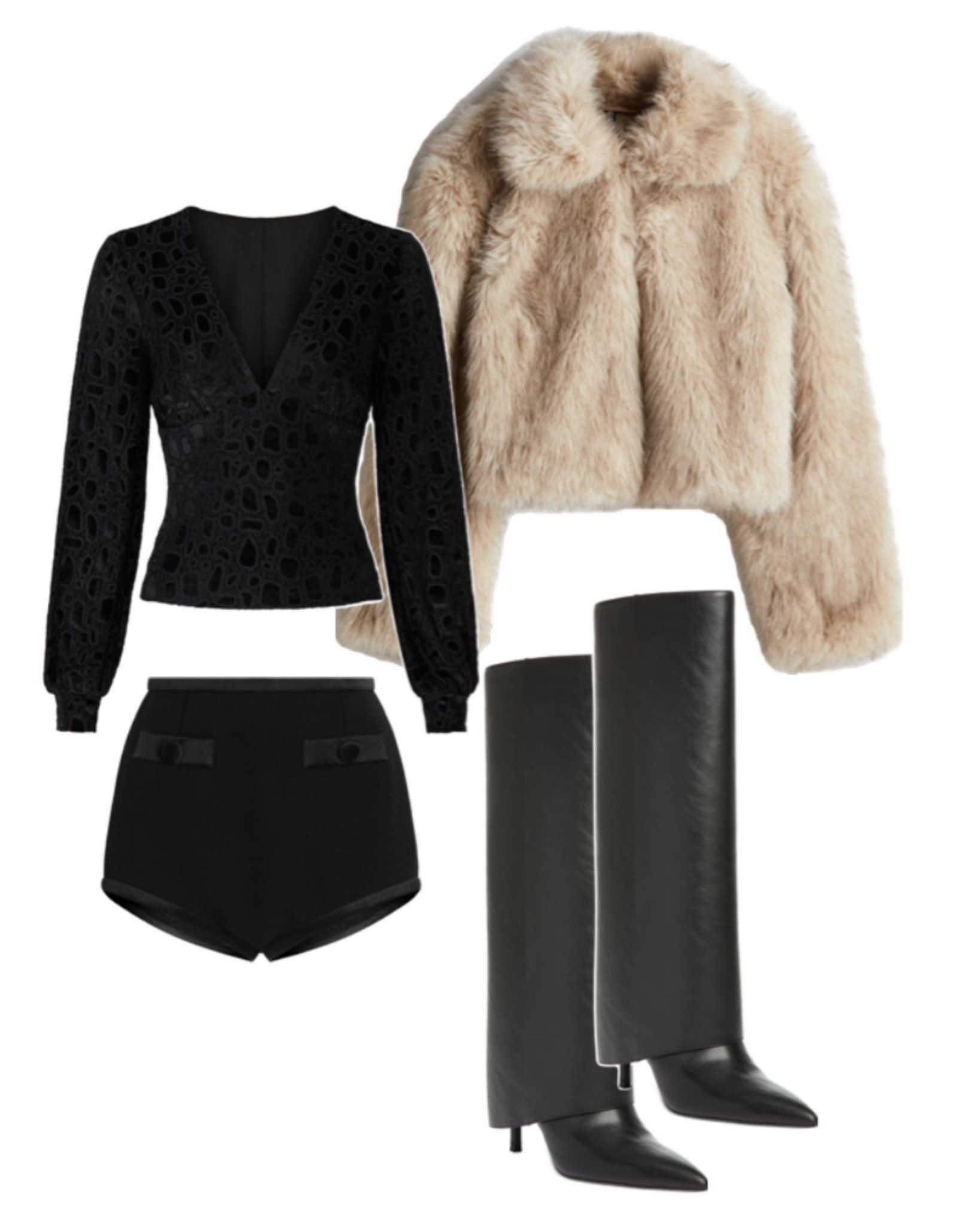 Fur coat outfit 

#LTKSeasonal