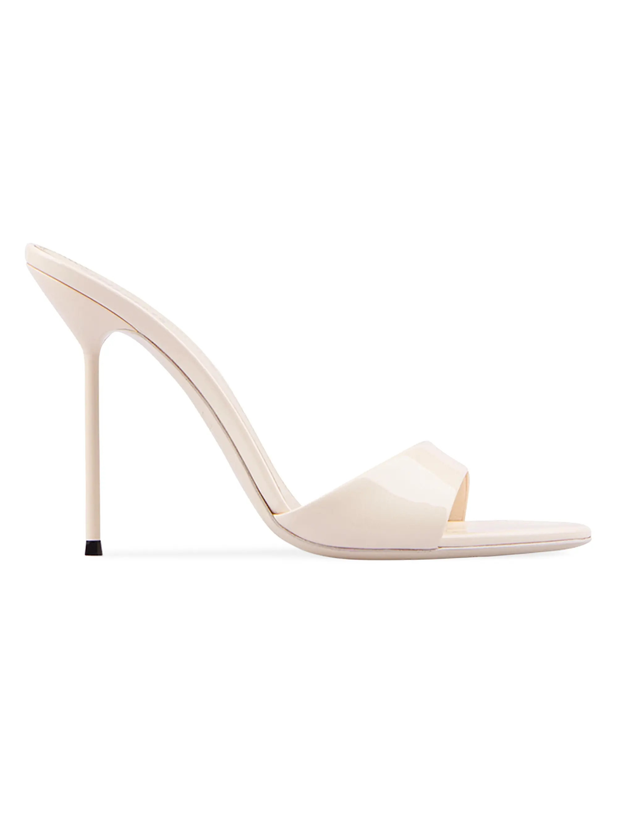 Paris Texas Lidia 100MM Leather Mules | Saks Fifth Avenue | Saks Fifth Avenue