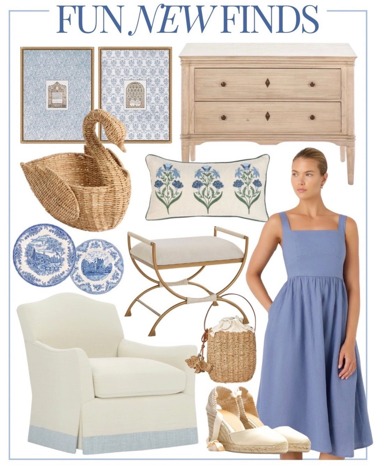 Fun New Finds!

Wedding guest dress Mother’s Day dress graduation dress grandmillennial home style

#LTKSeasonal #LTKHome #LTKgrwm