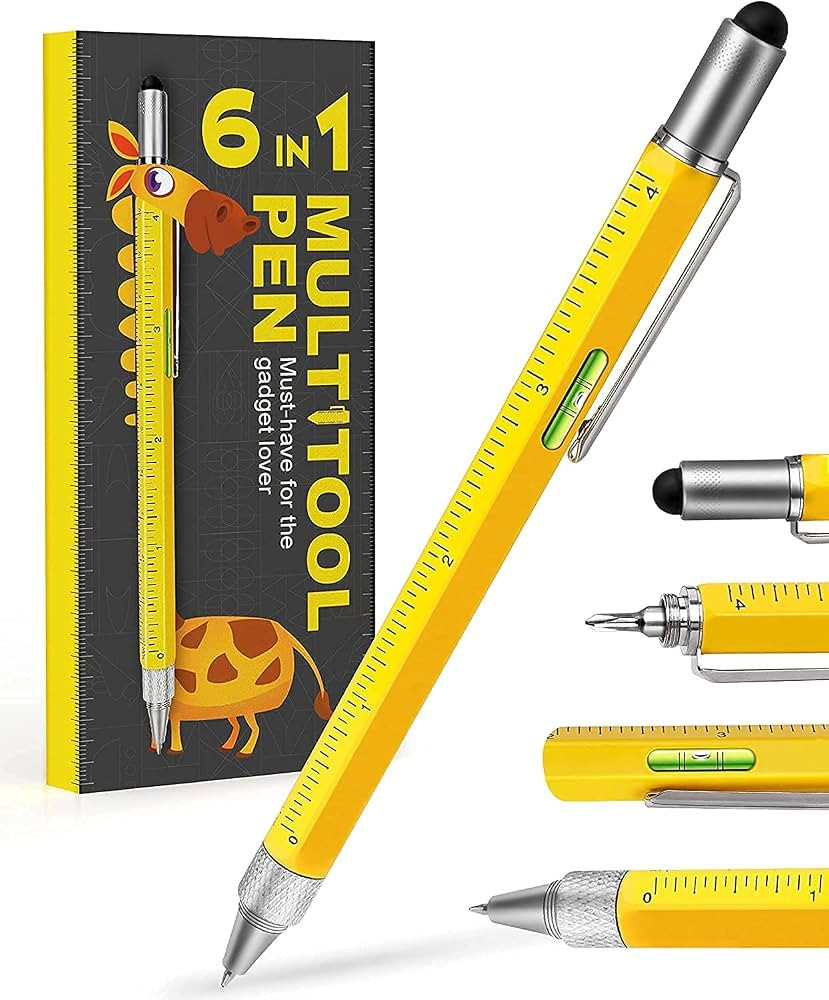 Multitool Pen Stocking Stuffers for Men: Gifts for Men Women Adults Dad Him Husband Who Have Ever... | Amazon (US)