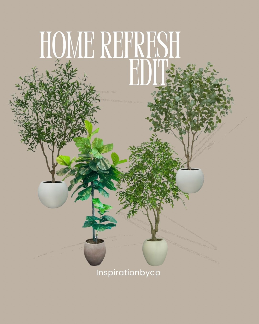 2026 HOME REFRESH-Faux Trees
#olivetree #viral #ficustree #figtree #homedecor #modernhome #bigvase #livingroomdecor #diningtabledecor #eucalyptustree 

#LTKSaleAlert #LTKHome #LTKSeasonal