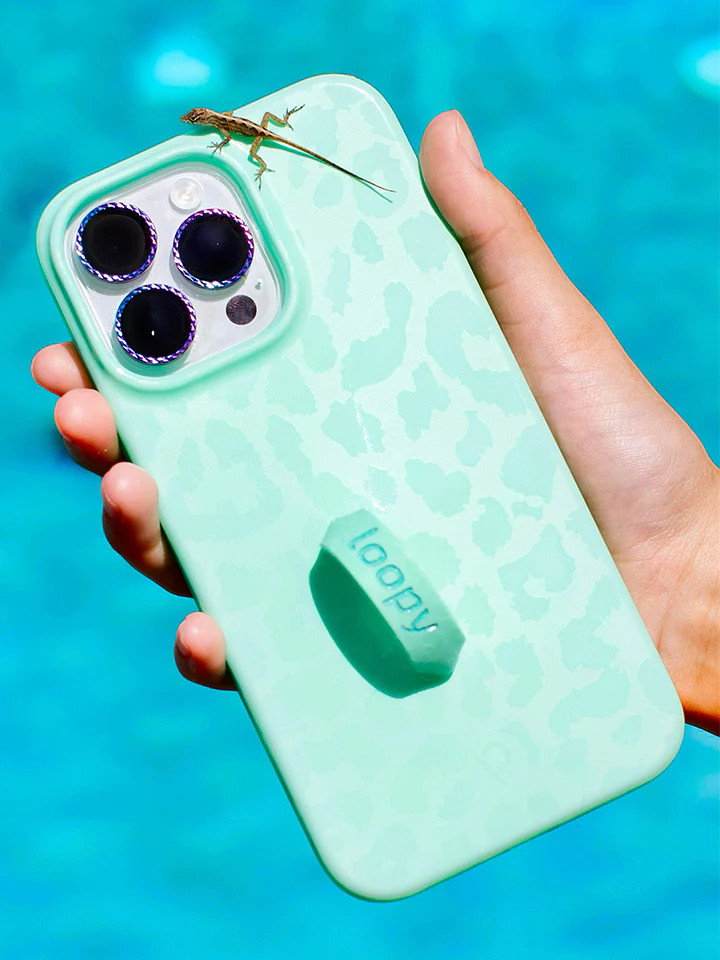 Loopy Cases - Mint Leopard | Loopy Cases