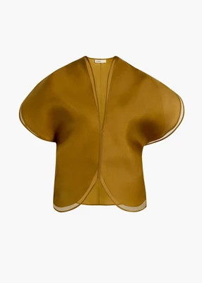 KHAITE - Briar Top In Bronze | Khaite