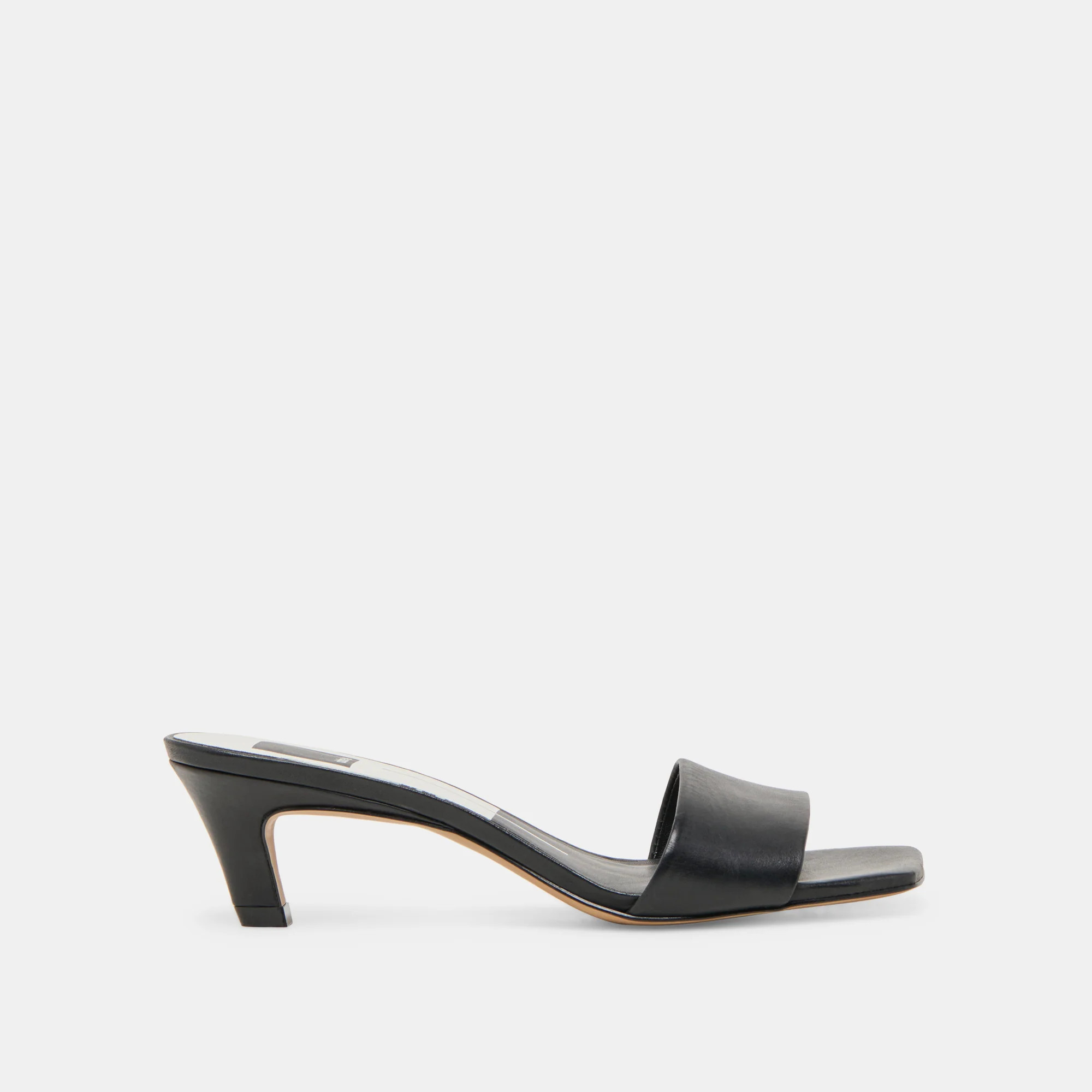 Rexa Black Leather Heels | Dolce Vita | DolceVita.com