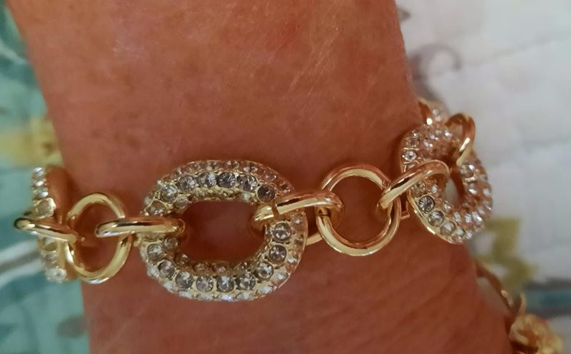 I.N.C. International Concept Pavé Chain Link Slider Bracelet | Macy's