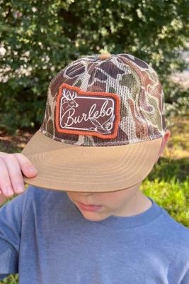 Boys' Burlebo Mesh Camo Snapback Hat | Scheels