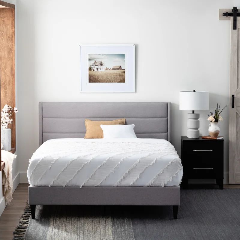 Scarlett Upholstered Low Profile Platform Bed | Wayfair North America