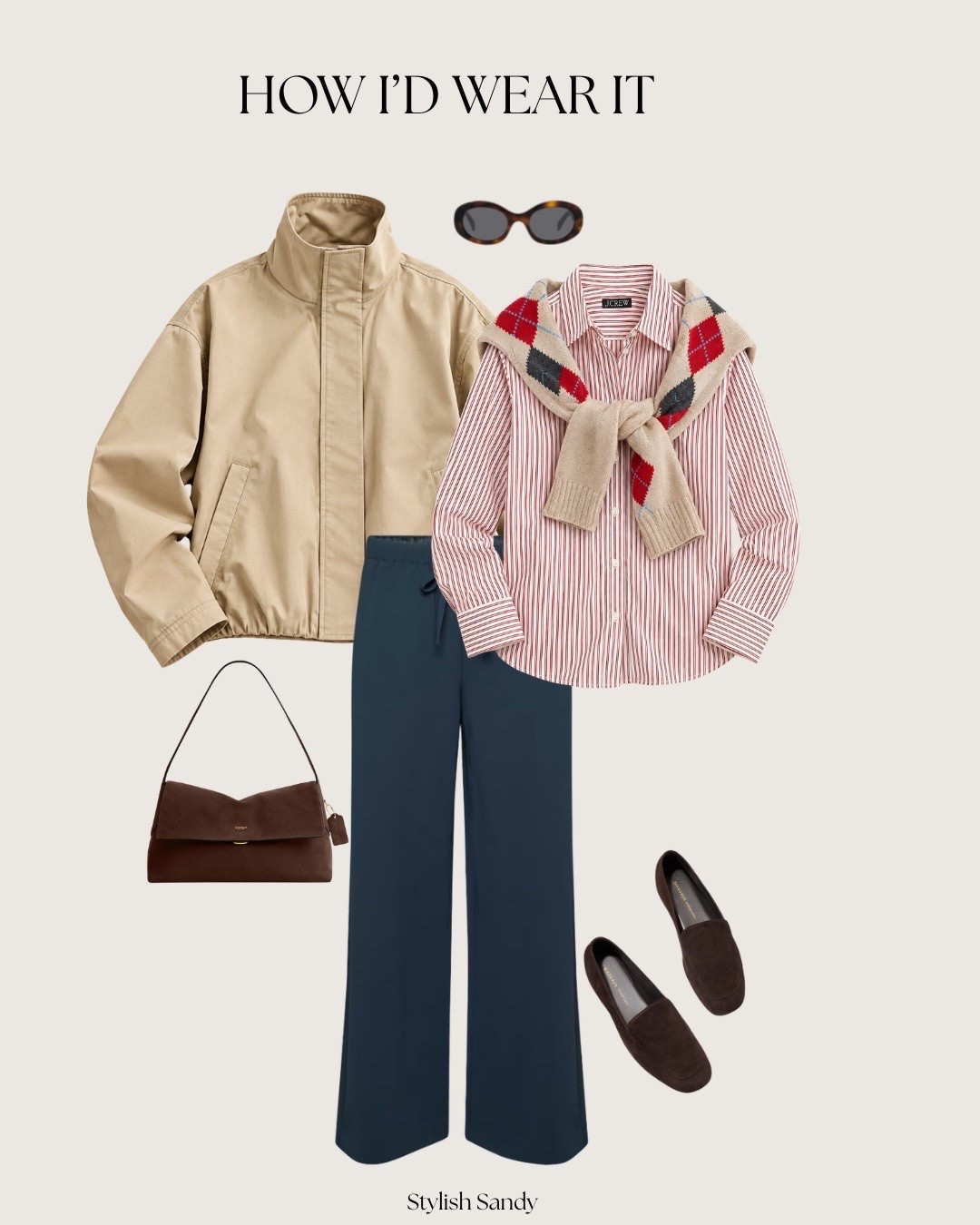 Fall Style Inspo
Funnel neck fits big; size down. I'm wearing xxs.
 Button-up fits tts, I'm wearing size 2.
Pants fit trim.  I'm wearing size regular small. 
Argyle sweater is fitted and fits tts.  I'm
Wearing size medium for a roomier fit.

#LTKOver40 #LTKPetite #LTKSeasonal