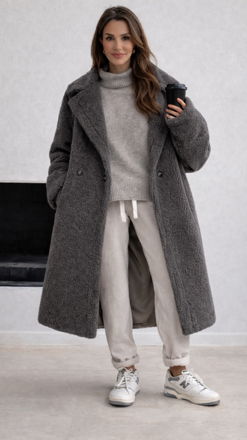 Effortless cozy-chic 🤍

Living in this neutral moment—soft teddy coat layered over a comfy knit, relaxed joggers, and my go-to sneakers. Perfect for coffee runs, errands, or casual days when you still want to look put together. Everything is linked on LTK ✨

#LTKstyle #LTKunder100 #LTKshoecrush #LTKseasonal #LTKfit #cozychic #neutralstyle #everydayoutfit #casualchic #winterstyle #teddycoat #athleisurelook

#LTKdayinmylife #LTKSaleAlert #LTKActive