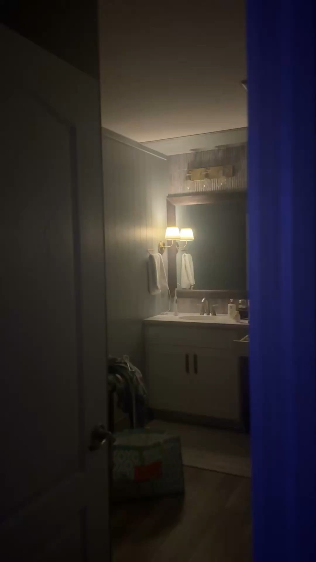 These Amazon sconces completely changed the feeling of our bathroom at night. 

We wanted softer lighting in here before bed and these ended up being SUCH a good find. They’re wireless, lightweight, easy to install, and the pleated shades honestly look way more high-end than I expected.

The gold tone is really pretty too — not overly yellow or shiny — and it matched our new fixtures.

If you are wondering about the rechargeable bulbs… we actually have the same ones in our daughter’s room and use them every single night on low for bedtime stories. They seriously go months between charges for us.

The sconces come as a set of 2 on Amazon and are such a good affordable upgrade if you want that cozy hotel lighting feel at home ✨

Amazon sconces, wireless sconces, rechargeable light bulbs, bedside lighting, bathroom lighting, cozy home lighting, pleated shade sconces, warm lighting ideas, affordable home upgrades, gold sconces, renter friendly lighting, bedroom sconces, bathroom decor

#LTKHome