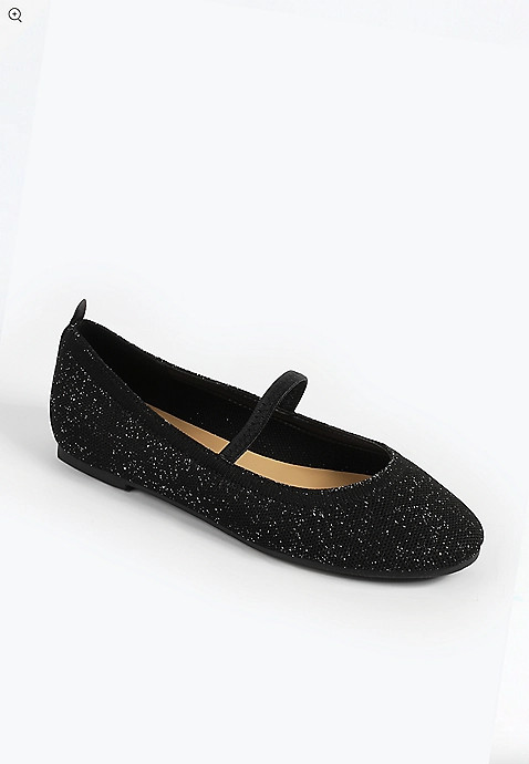 SuperCush Gwen Sparkle Mary Jane Flat | Maurices