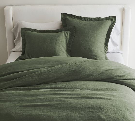 Belgian Flax Linen Duvet Cover | Pottery Barn (US)