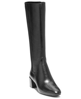Women's Go-To-Serenna Block Heel Tall Shaft Dress Boots | Macy's