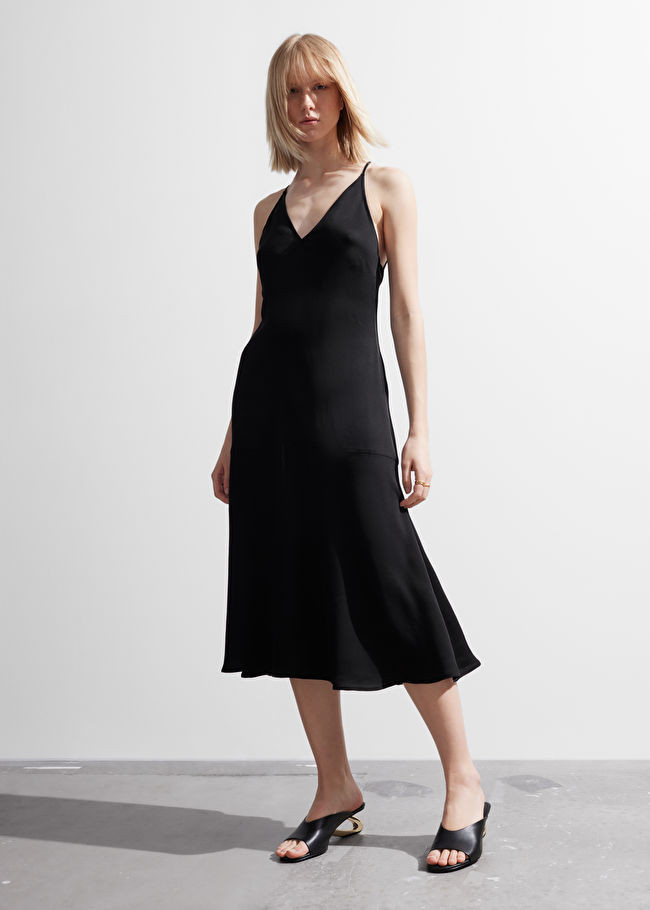 Halterneck Midi Dress | & Other Stories US