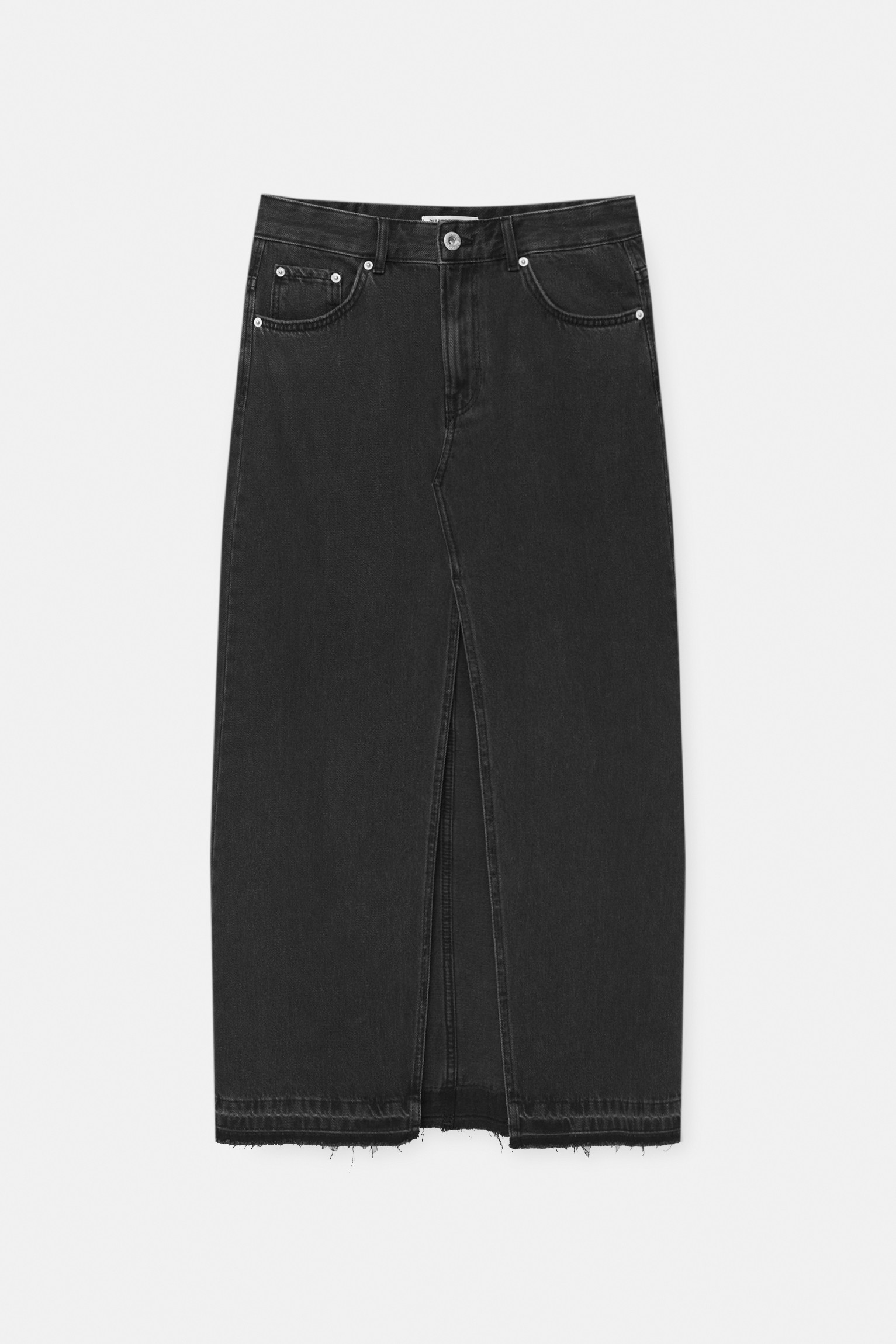 Long denim skirt | PULL and BEAR UK