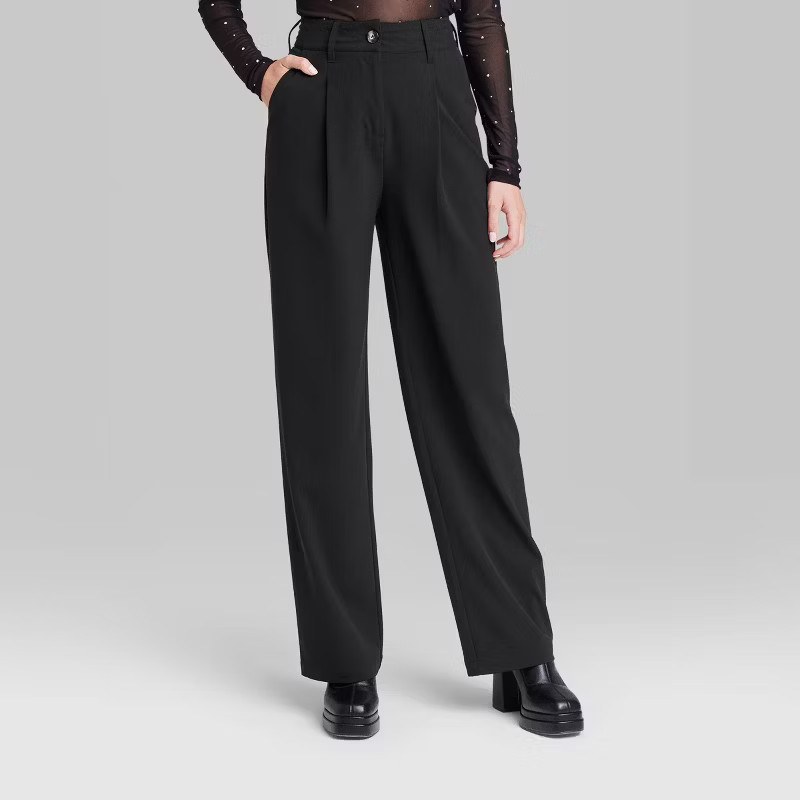 Women's Wide Leg Trousers - Wild Fable™ | Target