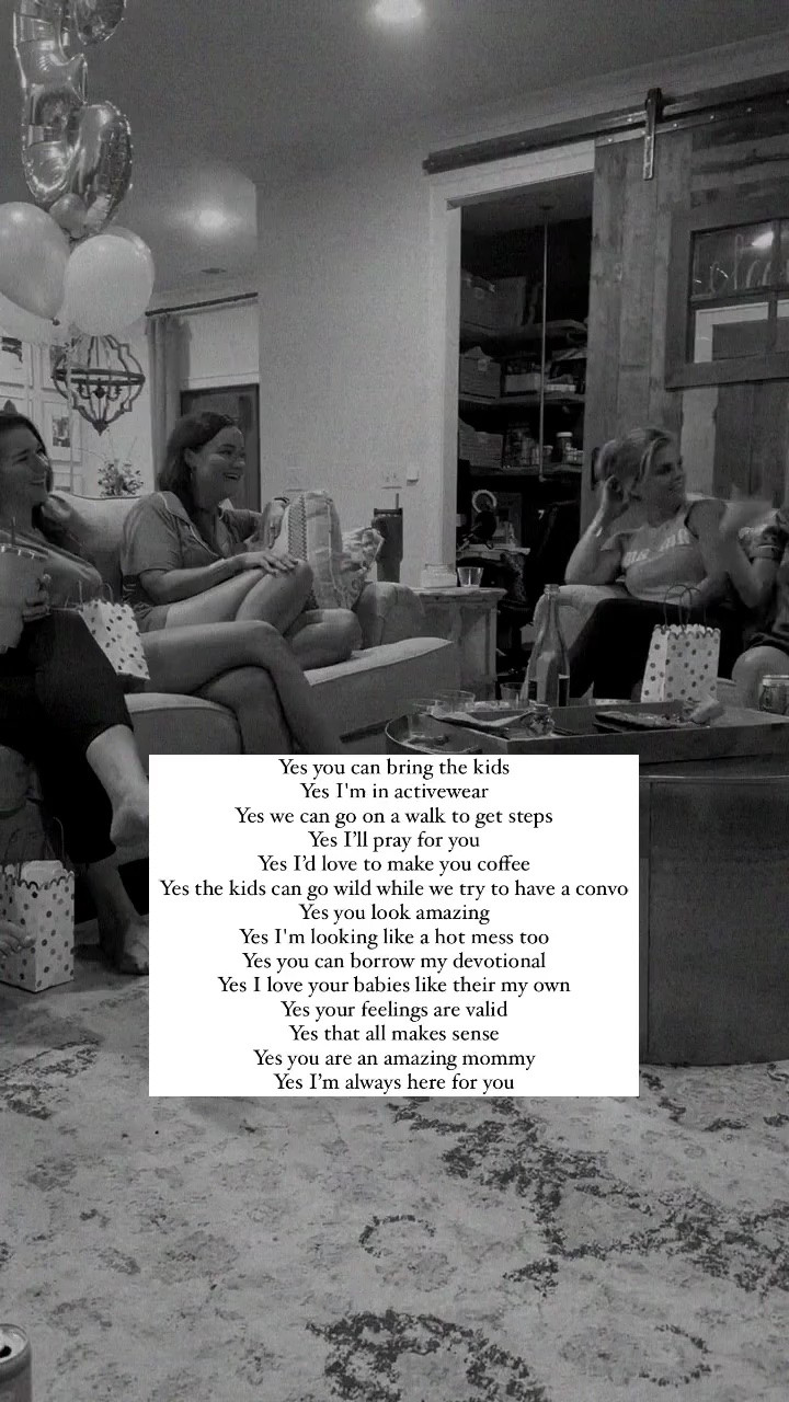 It takes a village. ❤️

And sometimes it's the women God places around you that help carry you through the hardest seasons of motherhood.

The friend who answers the phone when you're overwhelmed.
The one who reminds you who you are when you've forgotten.
The one who drops off dinner, sends the text, says the prayer, or simply sits with you when life feels heavy.
Those friendships are gifts from God.

And the older I get, the more convinced I become that authentic community isn't just nice to have... It's essential.

One of the biggest lies modern motherhood tells us is that we're supposed to do everything ourselves. But God designed us for connection.

For encouragement.
For accountability.
For laughter.
For showing up for one another.

That's why relationships are such a big part of my Sunday Reset.

Because health isn't only about what you eat or how often you exercise. It's also about who you're doing life with.

👯‍♀️ Share this with the girl gang that has helped carry you through motherhood.

Comment DEVOTIONAL to get my free 5 day devo focused on reconnecting with God & reconnecting with others to build strong, Biblical community! 

#sundayreset #healthybyheatherbrown #mindbodyspirit #healthymomlife #christianhealthcoach