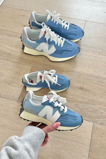 Love this new blue color New Balance 327 for spring 🩵 they come in pink, green & orange too!  They also come in baby, toddler and big kid sizes 🙌🏼



New balance 327, cute sneakers, mom sneakers, blue sneakers, casual sneakers, everyday sneakers, toddler sneakers, kids sneakers, pink sneakers, Christine Andrew 

#LTKfindsunder100 #LTKstyletip #LTKshoecrush