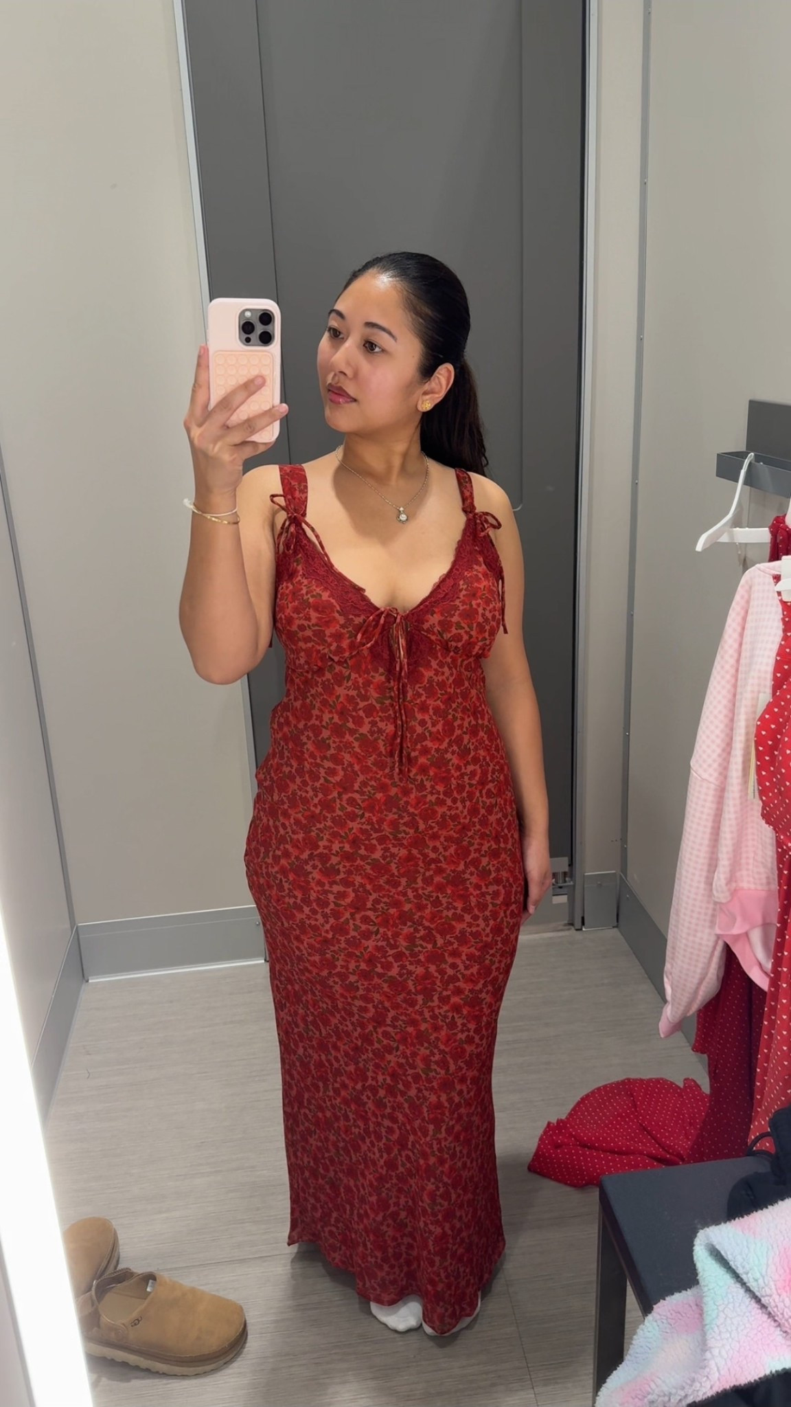 Wearing size small