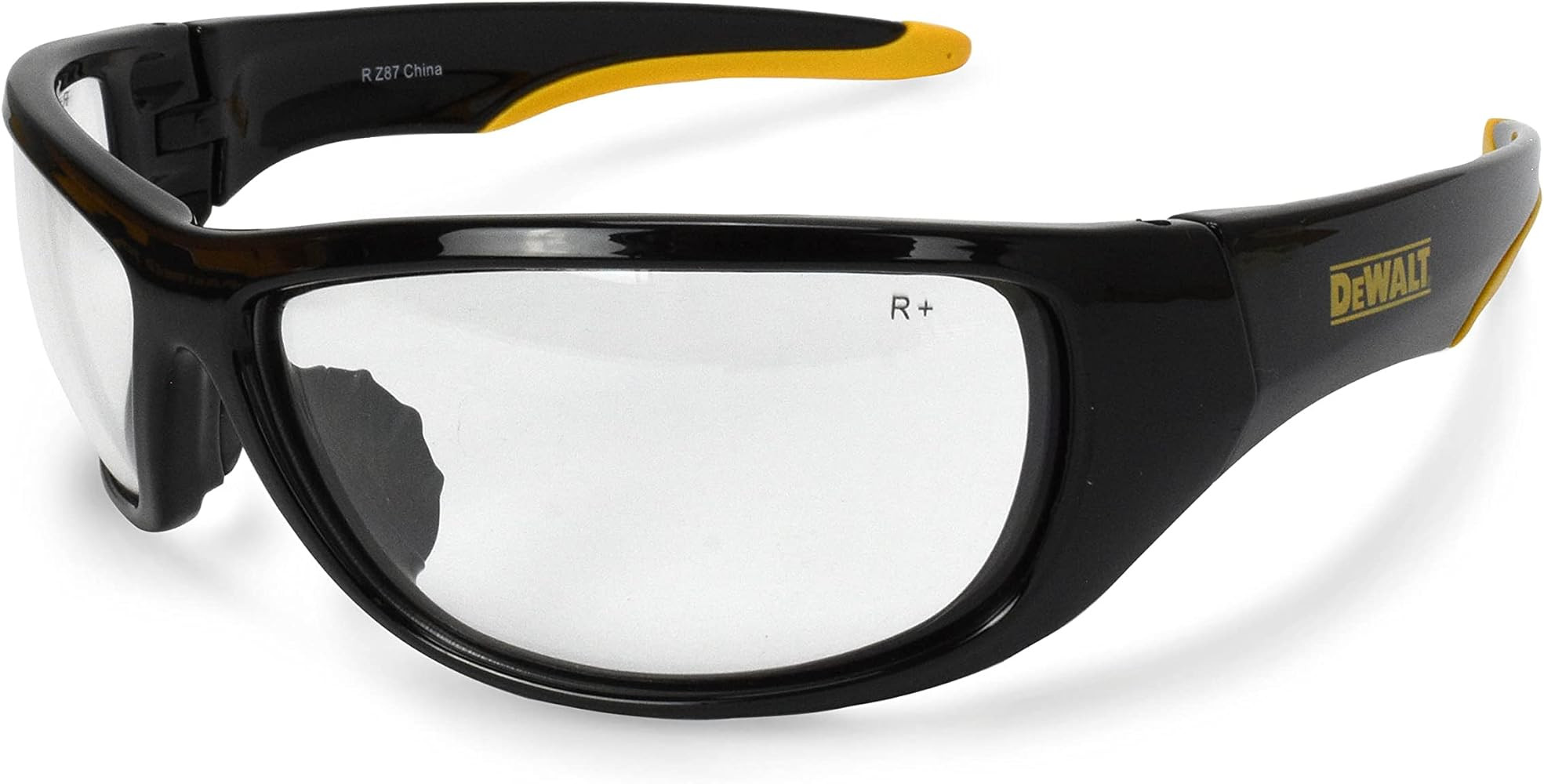 Dewalt Dominator Safety Glasses Dpg94 Unisex Adult Non Slip Polarized Mirrored Rubber Full Rim | Amazon (US)