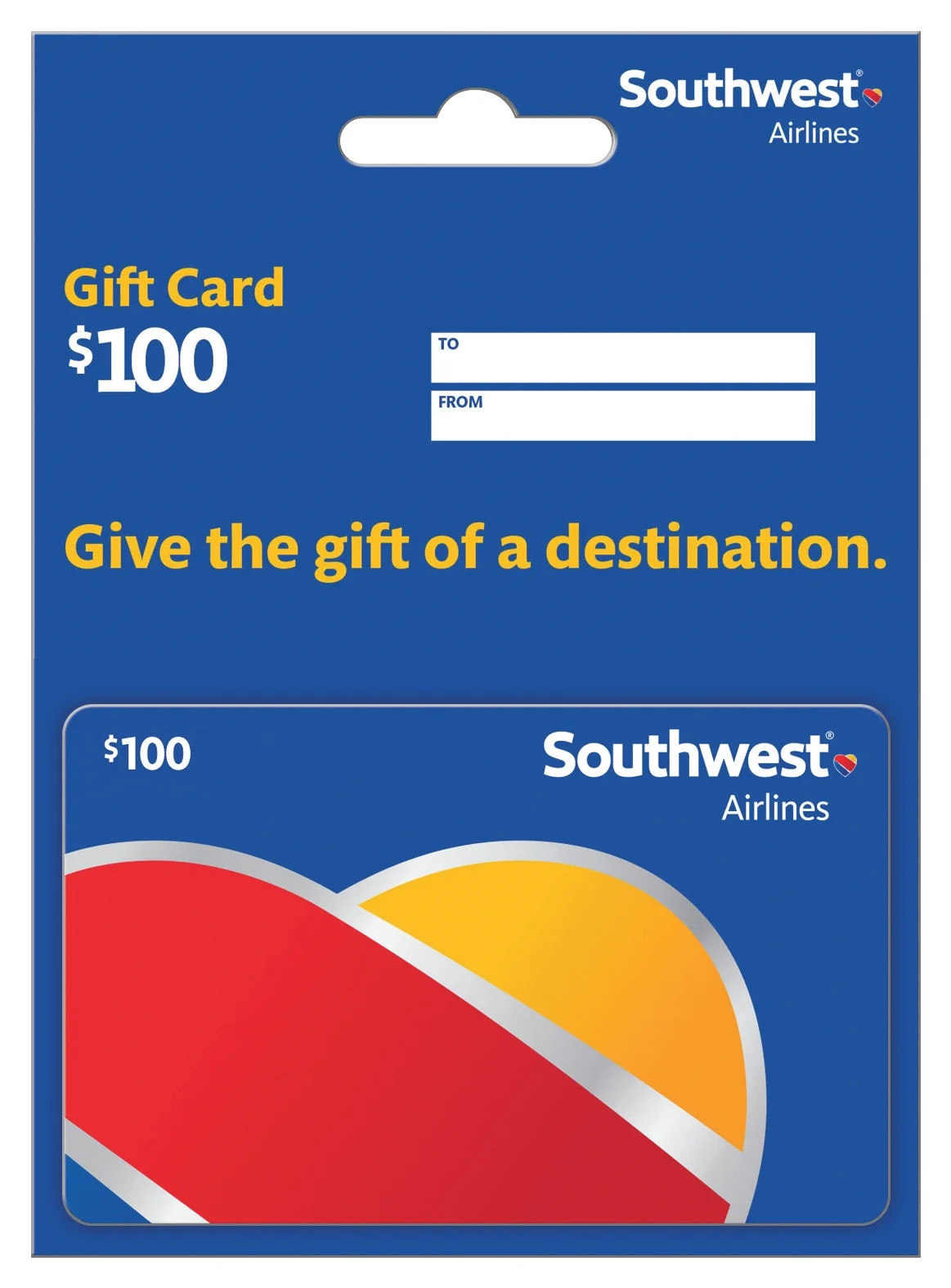 Southwest Airlines $100 Gift Card | Walmart (US)