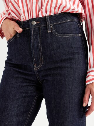Extra High-Waisted Straight Jeans | Old Navy (US)