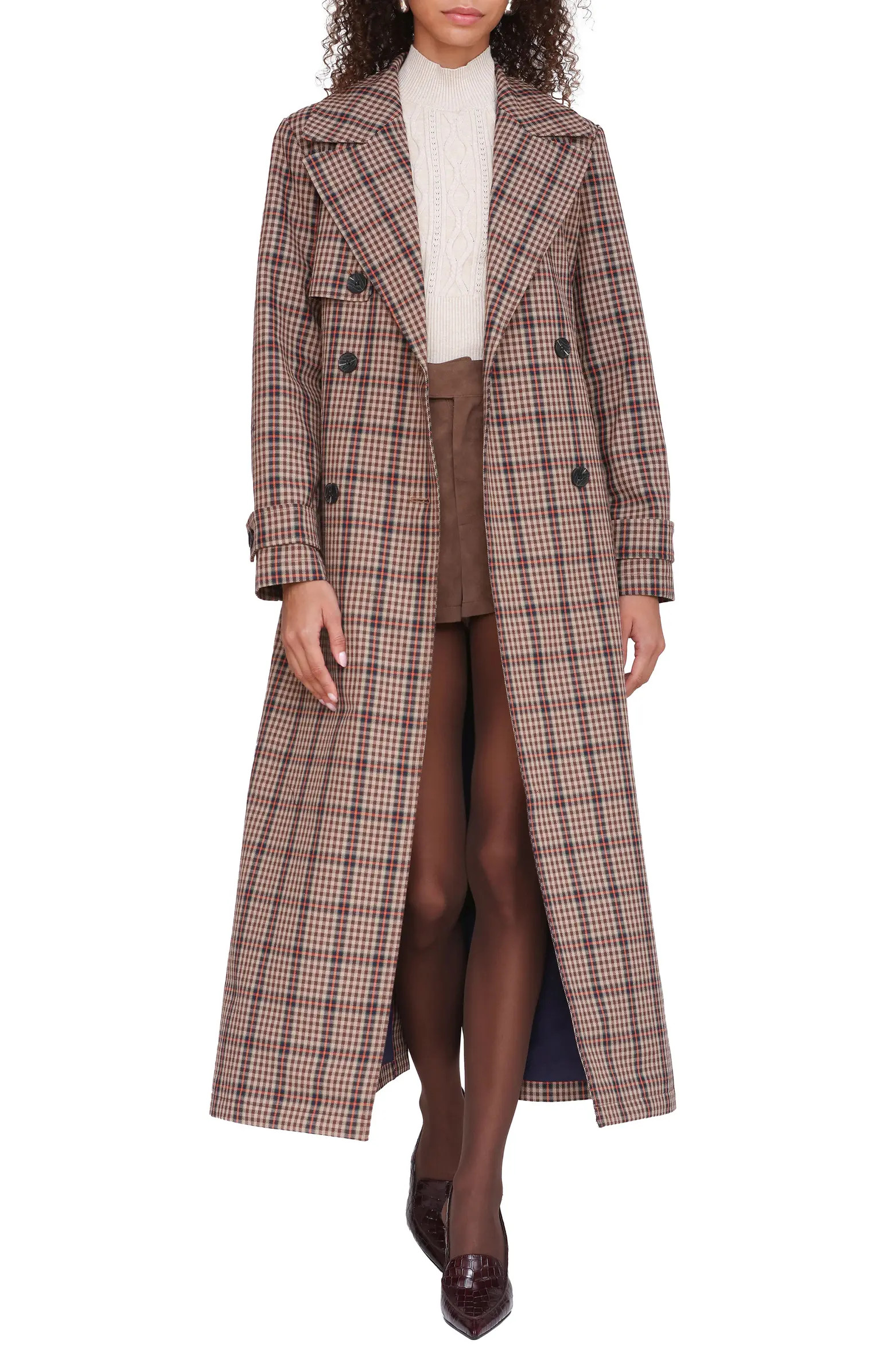 Plaid Trench Coat | Nordstrom