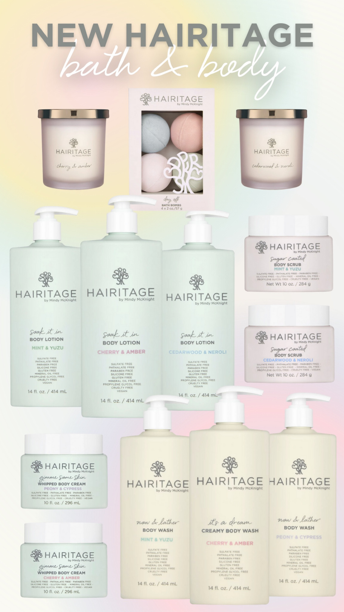 It’s here! HARD LAUNCH of Hairitage by Mindy Bath & Body Collection! #bath #bathandbody #health #beauty #hair #bodycare #hairitagebymindy #hairitage #bathbomb #scrub

#LTKfamily #LTKhome #LTKunder50
