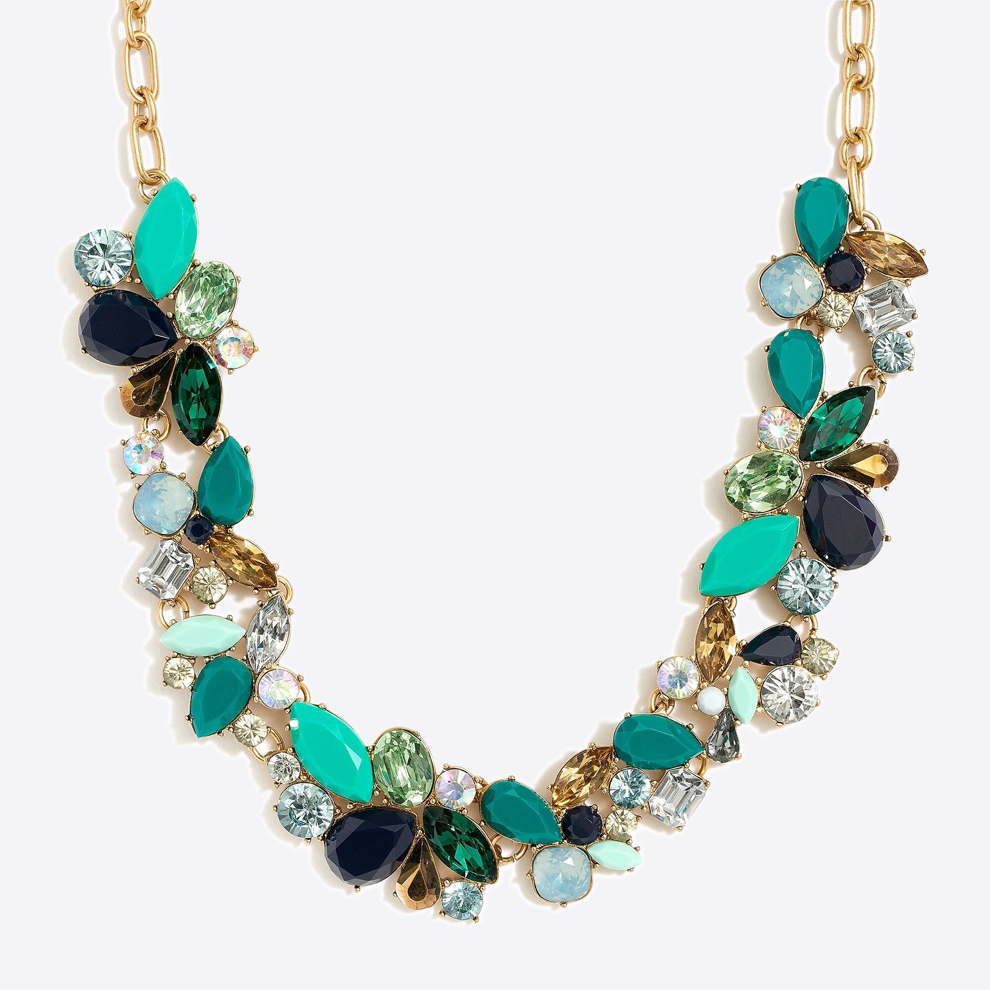Mixed stones necklace | J.Crew Factory